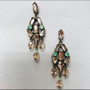 Sorrelli Jewelry - Apricot Agate & Mint Alabaster Earrings, NWT Sorrelli Jewelry - Apricot Agate & Mint Alabaster Earrings, NWT